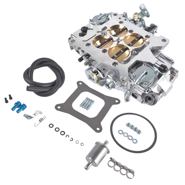 化油器 Mechanical Secondary Carburetor 4-Barrel Silver Fit for BR-67202 950 CFM Aluminum-6