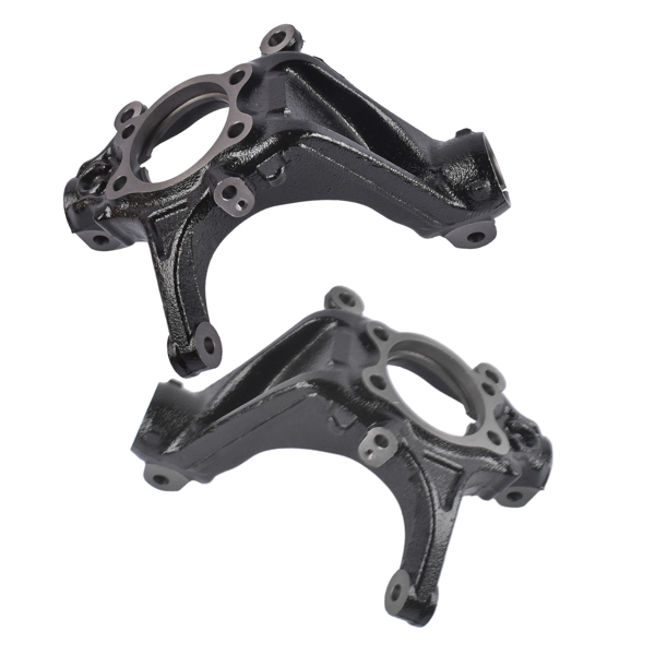 转向节 1 Pair Front Steering Knuckle Spindle Fit For Nissan Rogue 2.0L 2.5L L4 2014-2020 Black Metal 40015-4BA0A 400154BA0A 40014-4BA0A 400144BA0A-5