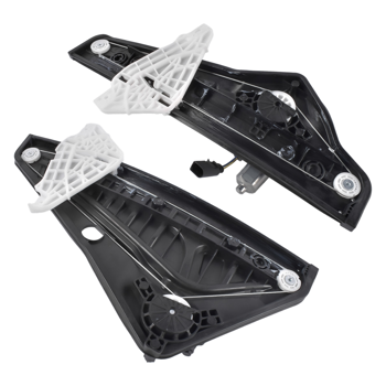 玻璃升降器 Pair Front Right + Left Window Regulator & Motor Fits for Hyundai Veloster 1.6L 2012-2017 824012V010 824022V000