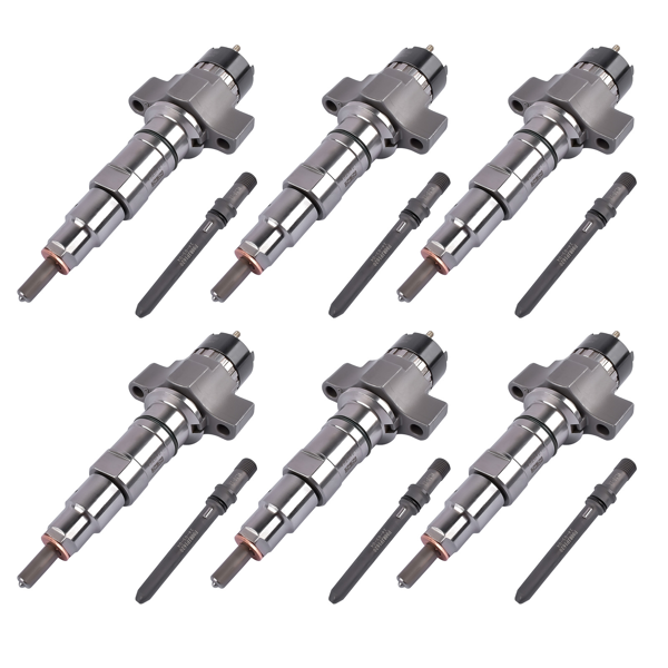 喷油器 6Pcs Diesel Fuel Injectors Fit For Cummins Automotive 8.9L ISL ISC Engines 5579409PX 5579407 5579409 2872331-4