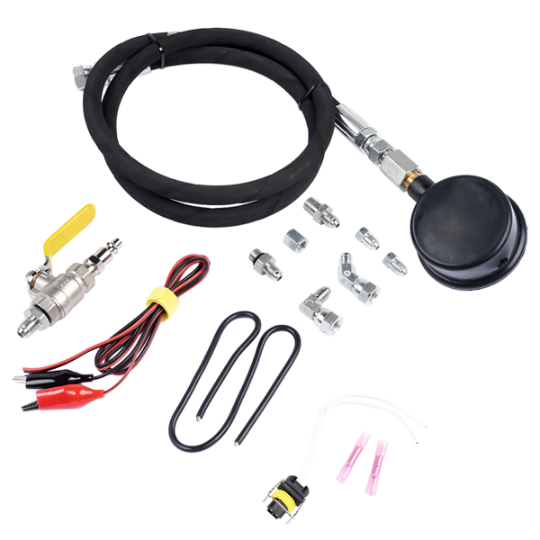 HP测试工具高压和空气泄漏测试仪工具包 Hpop Test Tool High Pressure Air Leak Kit Replacement for Ford F250 F350 6.0L & 7.3L 1994-2007-6