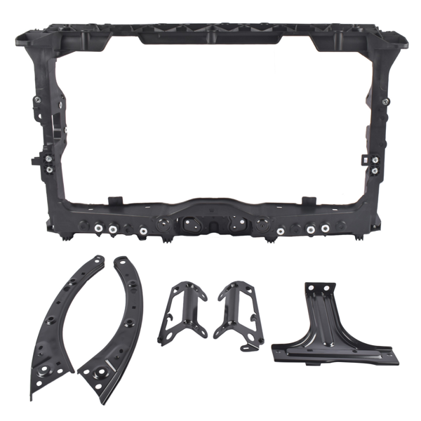 散热器支架 6 PCS Set Radiator Core Support with Bracket Replacement for Honda Civic 2022-2025 71411-T22-A01 71413-T20-A00-5