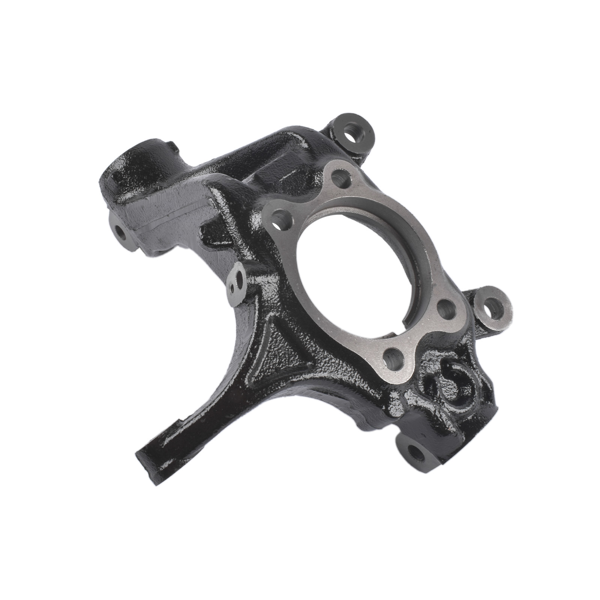 转向节 Front Right Passenger Side Steering Knuckle Spindle Fit For Nissan Rogue 2.0L 2.5L 2014-2020 Black Metal 40014-4BA0A 400144BA0A-8