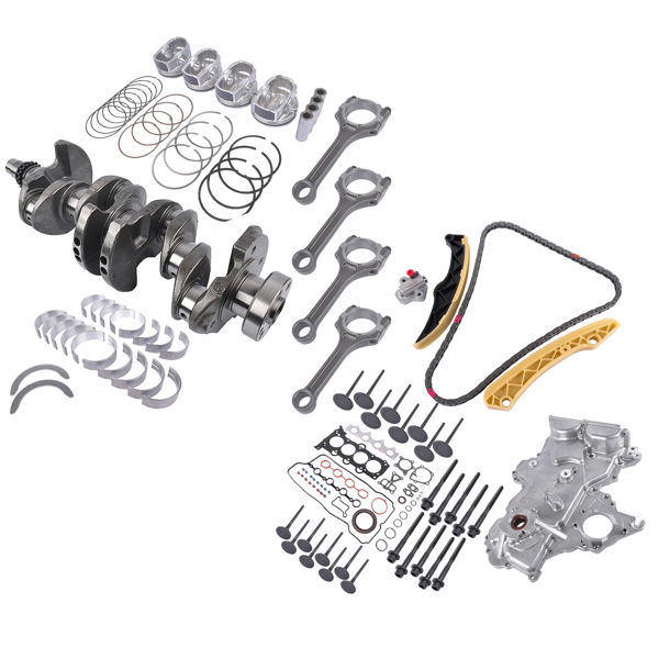 曲轴套装 Crankshaft + Oil Pump +Engine Rebuild Kit +Gasket Set Fit for Hyundai Veloster 2012-2017-4