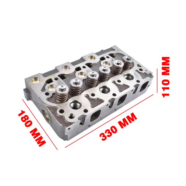 缸盖总成 Complete Cylinder Head Gasket Set Fits for Kubota L225 L245 D1102 D1101 L2201 L2000 Engine 15321-03040, 15321-03042-11