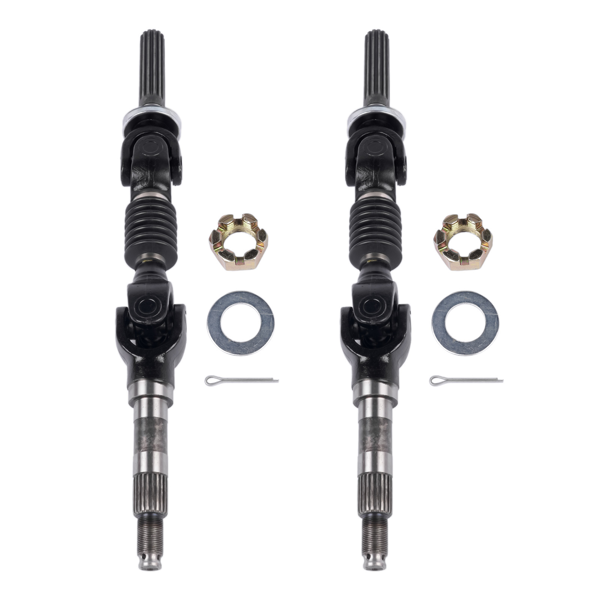 驱动轴 2Pcs Rear Axle Fits for Kubota RTV900 1100 1140 CPX Orange 4x4 All Years-1