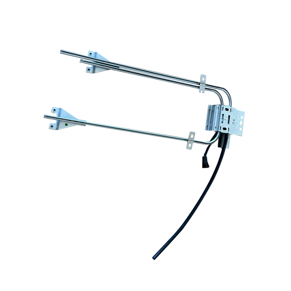 玻璃升降器 Front Right Passenger Side Power Window Regulator w/ Motor Fit for Freightliner Cascadia Electric with Motor Bolt On Steel Plastic A18-67226-003 A18-27226-001-2