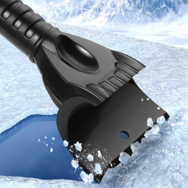 可拆卸式汽车雪铲冰铲可扩展式除尘清洁刷-11