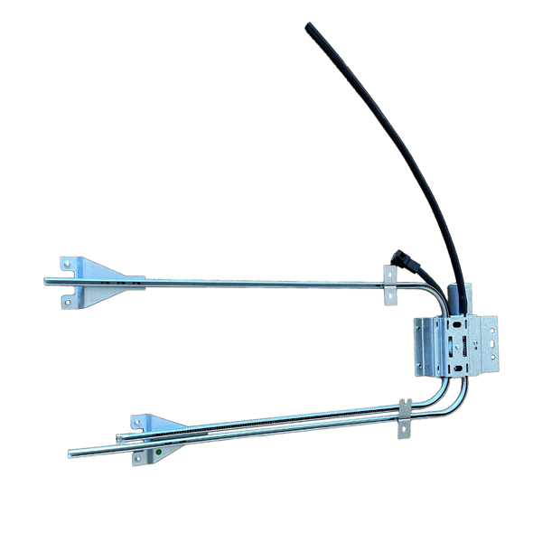 玻璃升降器 Front Left Driver Side Power Window Regulator w/ Motor Fit for Freightliner Cascadia with Motor Bolt On Electric Steel Plastic A18-67226-002 A18-27226-000-6