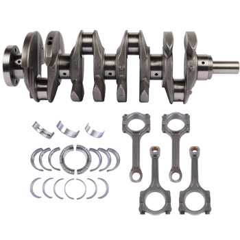 曲轴套装 Engine Crankshaft with Con Rods Bearings Kit Fit for GMC Terrain Buick LaCrosse Regal Verano Chevrolet Captiva Sport Cobalt Equinox HHR Impala Malibu Pontiac G5 G6 Saturn Aura Ion 12578182