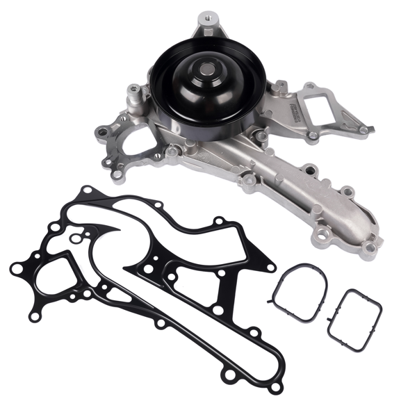 水泵 Water Pump with Gasket for Mercedes-Benz C300 C350 E350 R350 E400 GLK350 GLE350 V6 3.5L 2762000401, 2762001301-4