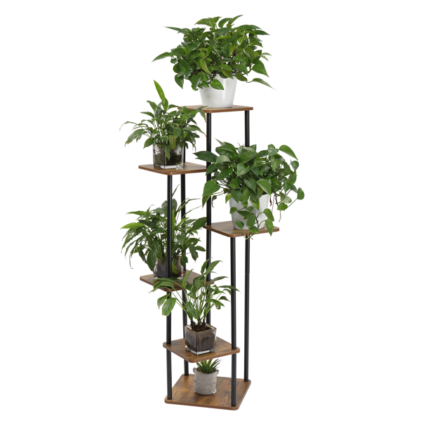 6层 铁木 116*30*30cm 铁木植物架-3