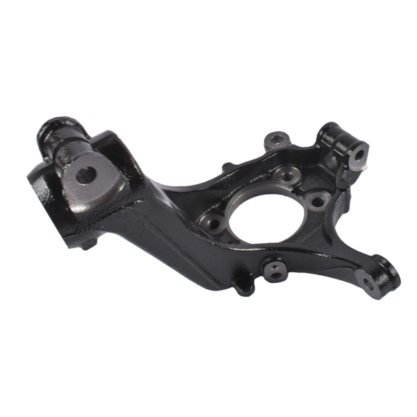 转向节 Front Left Driver Side Steering Knuckle Spindle Fit For Nissan Rogue 2.0L 2.5L 2014-2020 Black Metal 40015-4BA0A 400154BA0A-2
