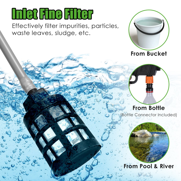 （自提可发加拿大,TK,temu建议下自提单）-无线高压清洗机 400PSI，300W便携式高压清洗机，配备2个喷嘴及泡沫瓶，1200mAh可充电电池，适用于汽车、自行车、露台、窗户及围栏清洁-7