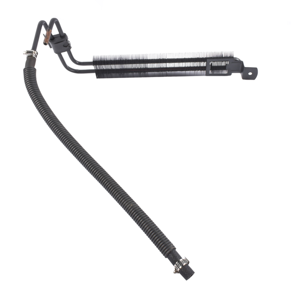 动力转向油冷却器 Power Steering Oil Cooler Fit for Chevy Avalanche Silverado Tahoe Suburban GMC Sierra Yukon Cadillac Escalade Black Steel 25918689 918-309 918309-6