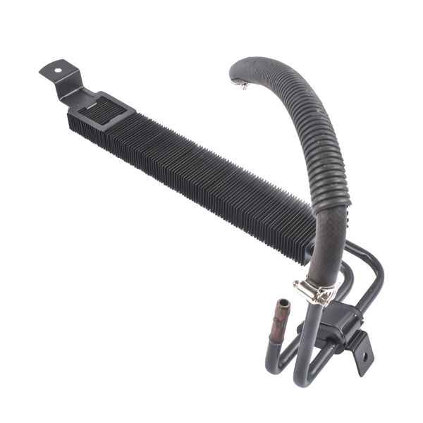 动力转向油冷却器 Power Steering Oil Cooler Fit for Chevy Avalanche Silverado Tahoe Suburban GMC Sierra Yukon Cadillac Escalade Black Steel 25918689 918-309 918309-4