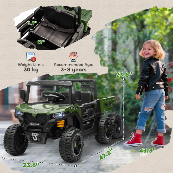 儿童卡车电动汽车-8