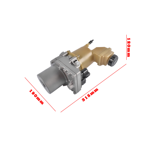 转向助力泵 Power Steering Pump Fit for Nissan Quest Mini Passenger Van 3.5L V6 GAS DOHC 2011-2017 4-Door Naturally Aspirated AD-0121E 49110-1JA0D 49110-1JA5B-3