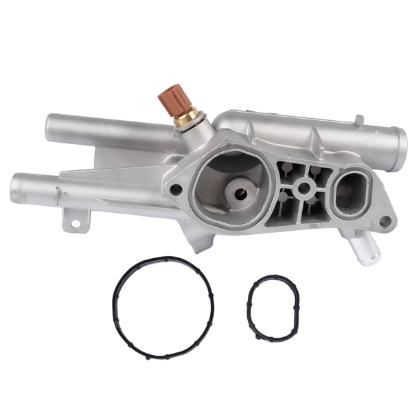 节温器总成 Upgrade Thermostat Housing Assembly Fit for Hyundai Sonata Santa Fe Tucson 2010-2015 Kia Optima Sorento 2011-2015 Sportage 2011-2016 2.4L 25600-2G500 902-5128-7