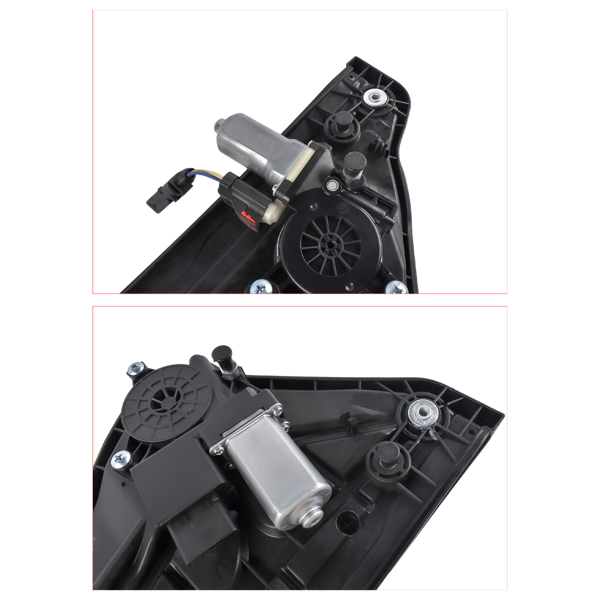 玻璃升降器 Pair Front Right + Left Window Regulator & Motor Fits for Hyundai Veloster 1.6L 2012-2017 824012V010 824022V000-6