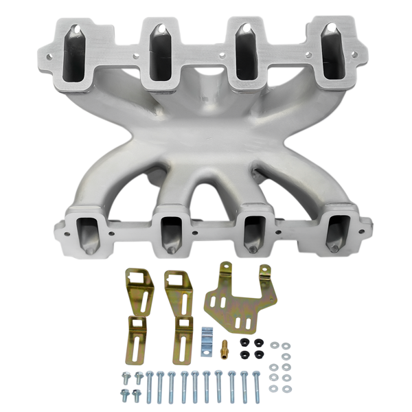 进气歧管 Intake Manifold 28095 EFI Single Plane Aluminum Fit for Chevy GM Gen III LS LS1/LS2-6