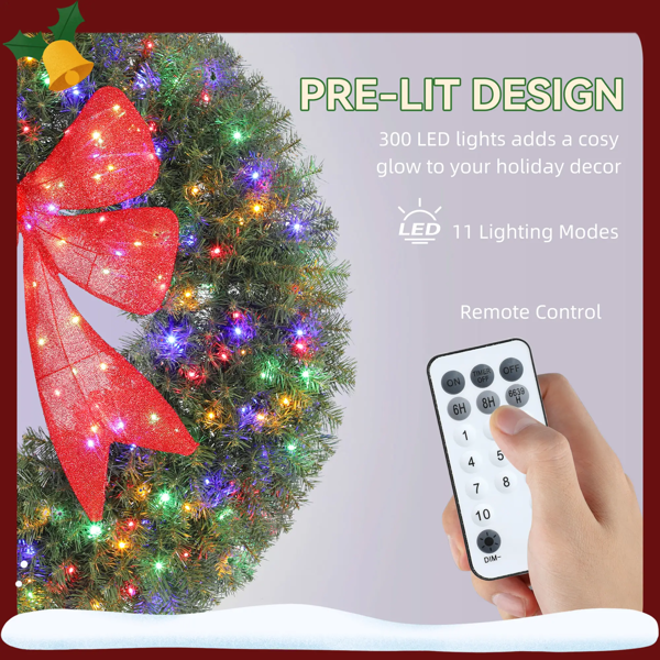 圣诞花环（周末不发货）-5