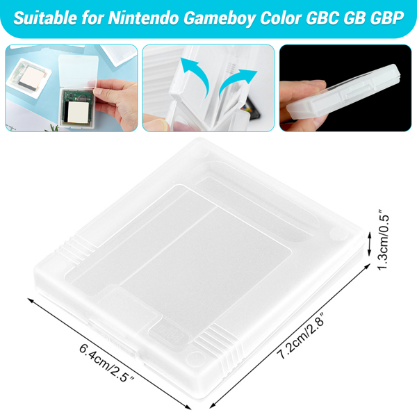 GameBoy Color Pocket卡盒/Game boy GB 卡盒 GBC GBP 游戏卡卡盒收纳盒 5个（周末不发货）（tk/temu下自提）-10