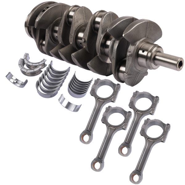 曲轴套装 Engine Crankshaft with Con Rods Bearings Kit Fit for GMC Terrain Buick LaCrosse Regal Verano Chevrolet Captiva Sport Cobalt Equinox HHR Impala Malibu Pontiac G5 G6 Saturn Aura Ion 12578182-6