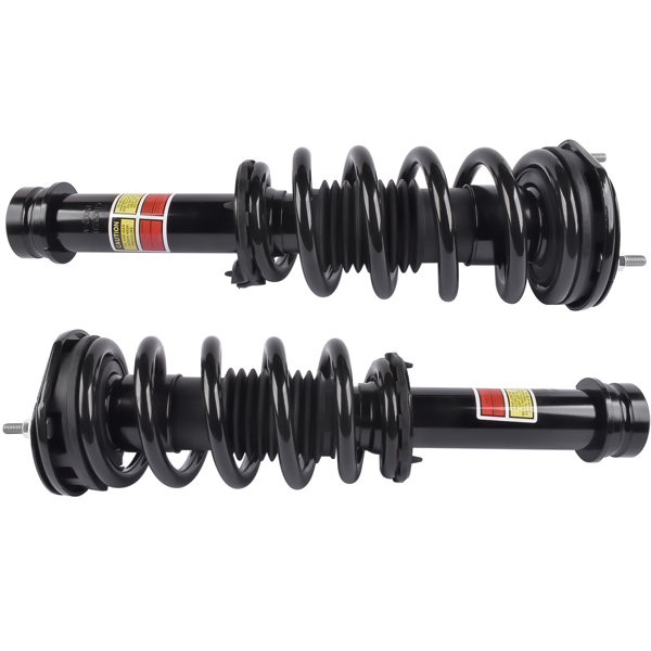 减震器 2Pcs Front Coil Spring Shock Strut Assys For Tesla Model S AWD 75D 85D 2015-2019 1030607-00-E,-1