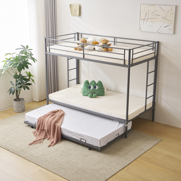 【同款编码：88733738】灰色 Twin&Daybed 双层上下床 铁床 美国 单独Daybed-14