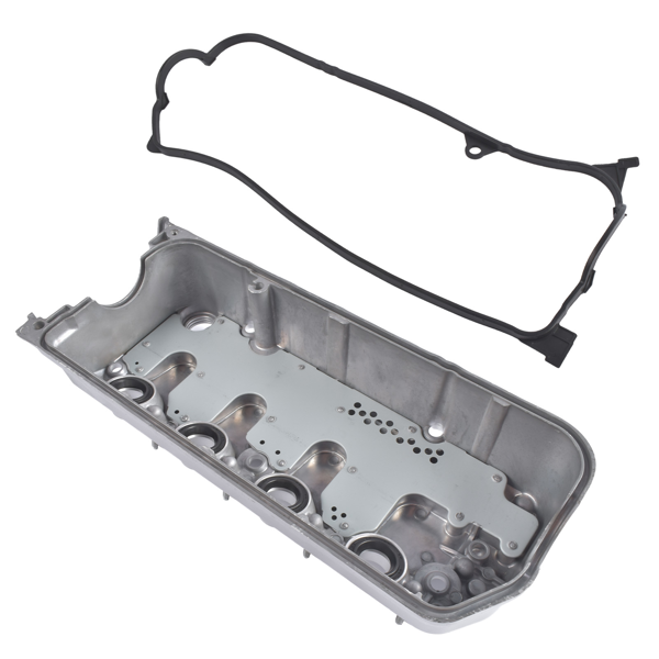 气门室盖 Aluminum Engine Valve Cover with Gaskets Replacement for 2001-2005 Honda Civic L4 1.7L 12310PLC000-4