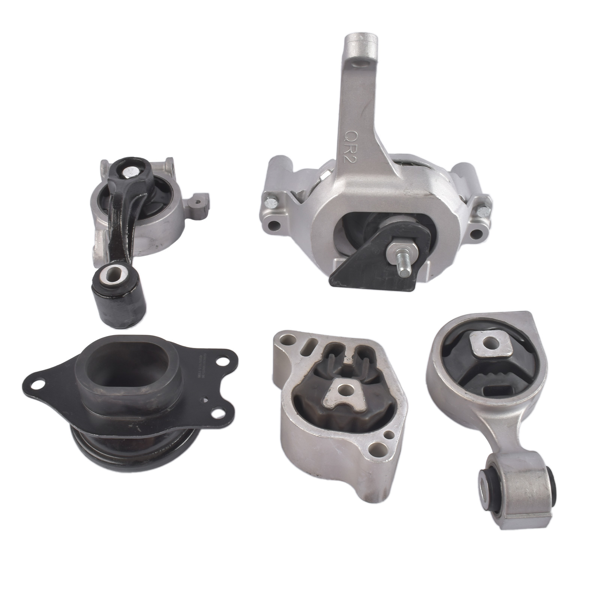 发动机和变速器支架 5Pcs Auto Engine Mount+Transmission+Torque Strut Mount Fit for Nissan Altima Sedan L4 2.5L Auto Trans 2013-2015 A4306 A7377 A4307 A4350 A4373-1