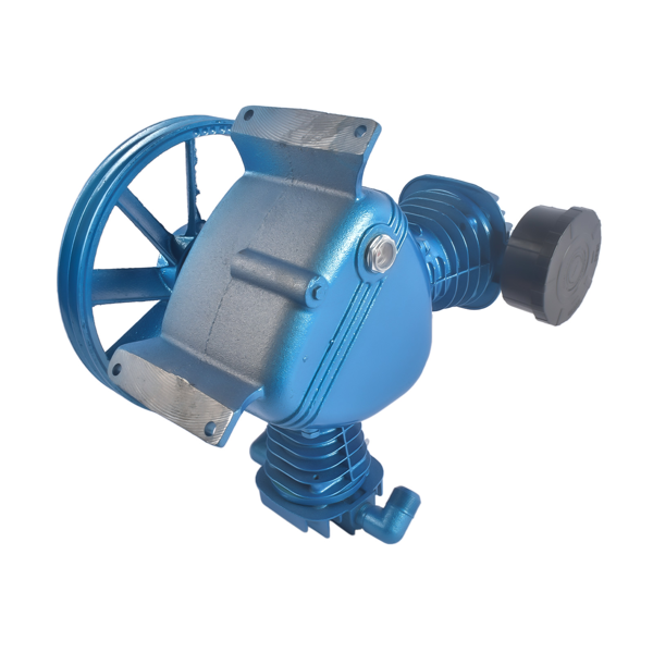 空气压缩机机头 175PSI 4KW 5.5HP Twin Cylinder Air Compressor Pump Head V Type Double Stage Aluminum Corded Electric 110V-2