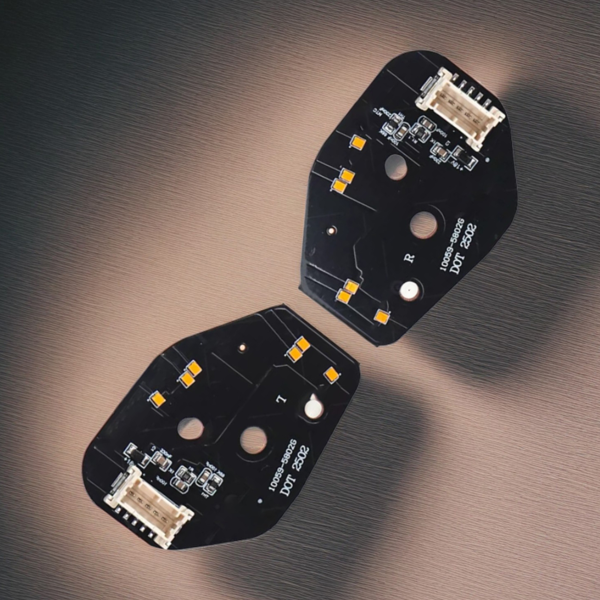 适用于 2023-2025 款福特 Ranger 的 Newjo 琥珀色 LED 日间行车灯大灯模块-17