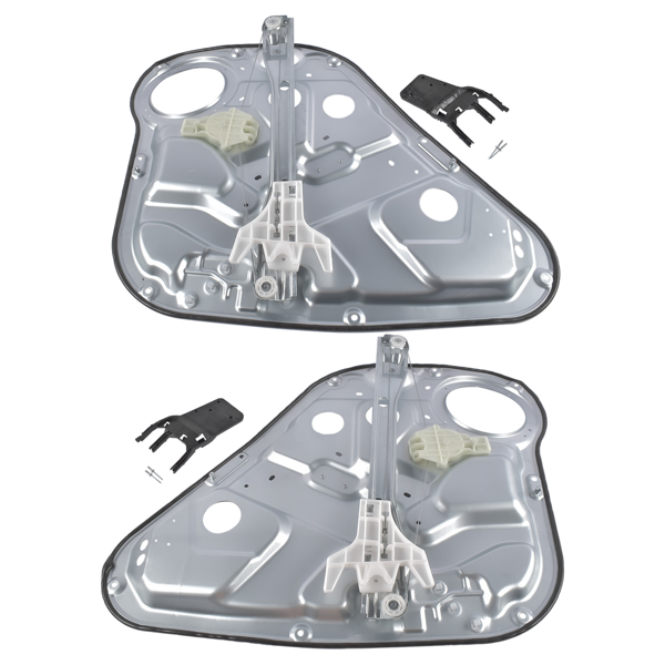 玻璃升降器 2Pcs Rear Window Regulators with Motor 834812B000 834712B000 Fits for Hyundai Santa Fe 2.7L 3.3L 2007-2009-6