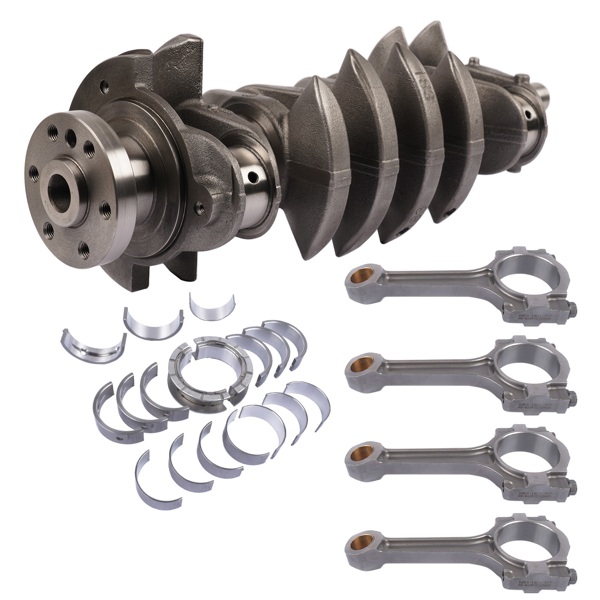 曲轴套装 Engine Crankshaft with Con Rods Bearings Kit Fit for GMC Terrain Buick LaCrosse Regal Verano Chevrolet Captiva Sport Cobalt Equinox HHR Impala Malibu Pontiac G5 G6 Saturn Aura Ion 12578182-8