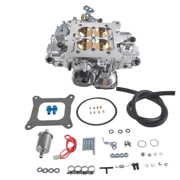 化油器 BR-67256 670CFM Street Carburetor Electric Choke Vacuum Secondary Aluminum 4-Barrel Square Bore-6