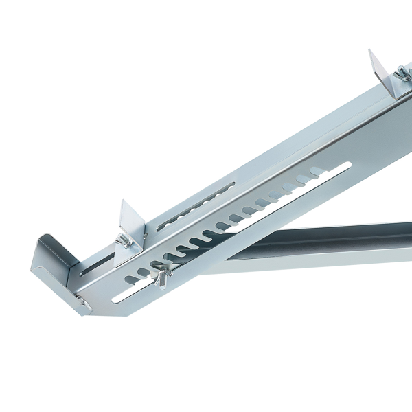 2x 梯式脚手架延伸套件（2档调节）最高延伸20英寸稳定可调式-2