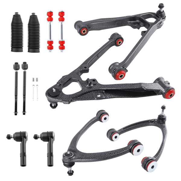 12件式前后上控制臂，适用于凯迪拉克凯雷德、雪佛兰Silverado Sierra 1500（2007-2013款）-5