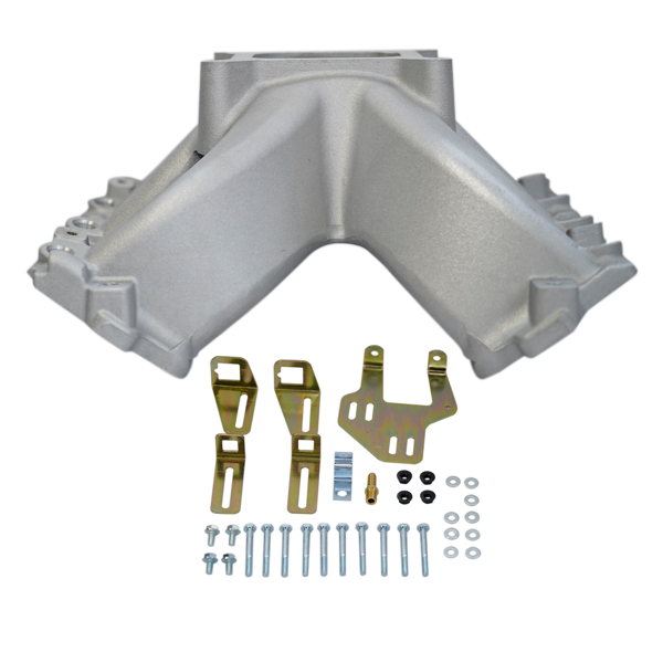 进气歧管 Intake Manifold 28095 EFI Single Plane Aluminum Fit for Chevy GM Gen III LS LS1/LS2-4