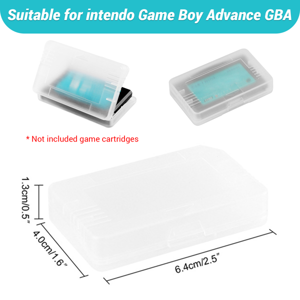 适配GBA游戏卡盒GameBoy Advance游戏卡收纳盒 5个（tk/temu下自提）（周末不发货）-6