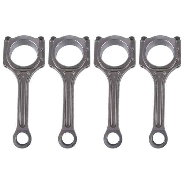 连杆 Set of 4 Connecting Rod Fit for Hyundai Tucson 2011-13 Kia Forte 2010-2013 2351025010-6