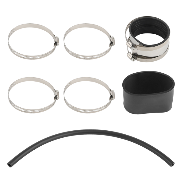 冷空气进气双进气管及滤清器套装，适用于雪佛兰科维特C5 5.7升V8发动机（2001-2004款）-4