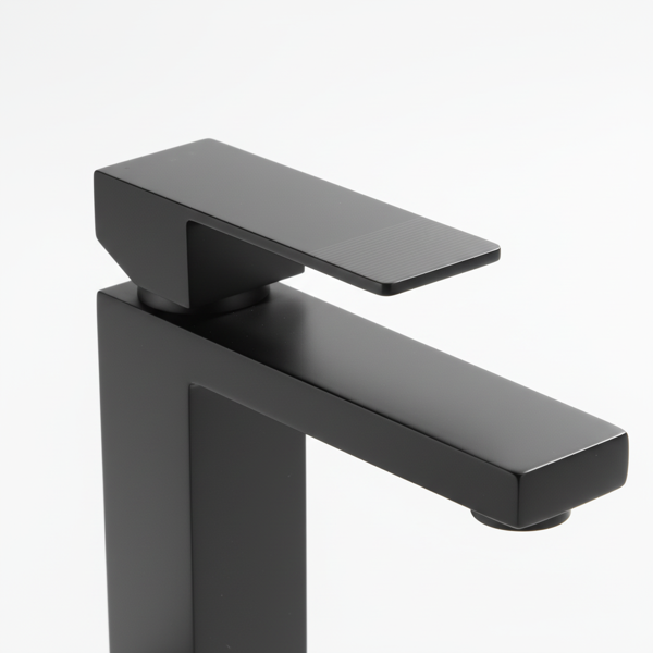 单柄浴室水龙头卫生间水龙头不锈钢单孔-T20，哑光黑色【周末不发货，TK/TEMU订单仅支持自提】-4