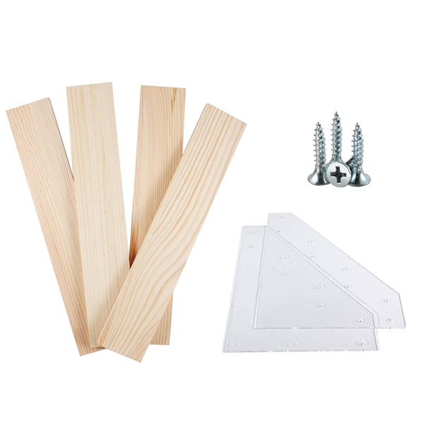 手办阶梯式列架展示架 三层30厘米（tk/temu下自提）-2