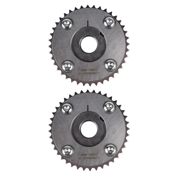 凸轮轴调节器 2Pcs VVT Timing Gear Sprockets Fit for Buick Encore Chevy Sonic Trax 1.4L L4 55562222-4