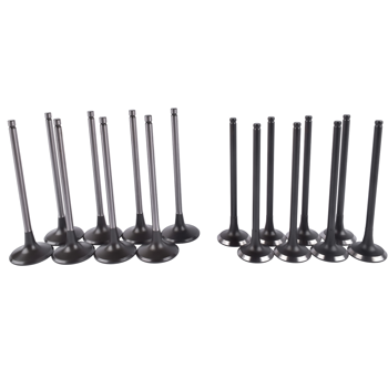 进排气门套装 Intake & Exhaust Valves Fit for Kia Optima Rondo 2006-2009 Hyundai Sonata 2006-2007 2.4L 2359CC L4 DOHC 2221225040 2221125000