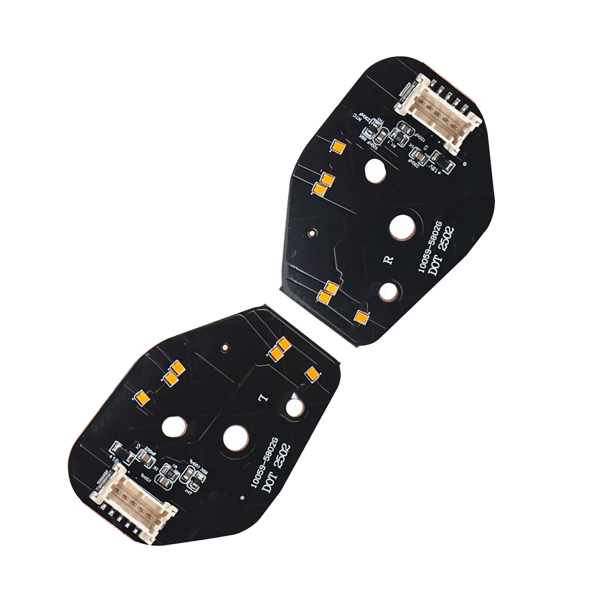 适用于 2023-2025 款福特 Ranger 的 Newjo 琥珀色 LED 日间行车灯大灯模块-3