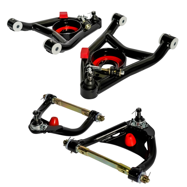 A Body Gto Heavy Duty Tubular Upper & Lower Control Arms Chevelle Fit for GM 1964-72 Buick Gran Sport Skylark Special Chevy Chevelle El Camino Malibu Olds 442 GTO LeMans-2