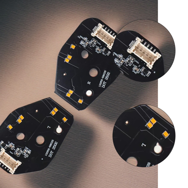 适用于 2023-2025 款福特 Ranger 的 Newjo 琥珀色 LED 日间行车灯大灯模块-8